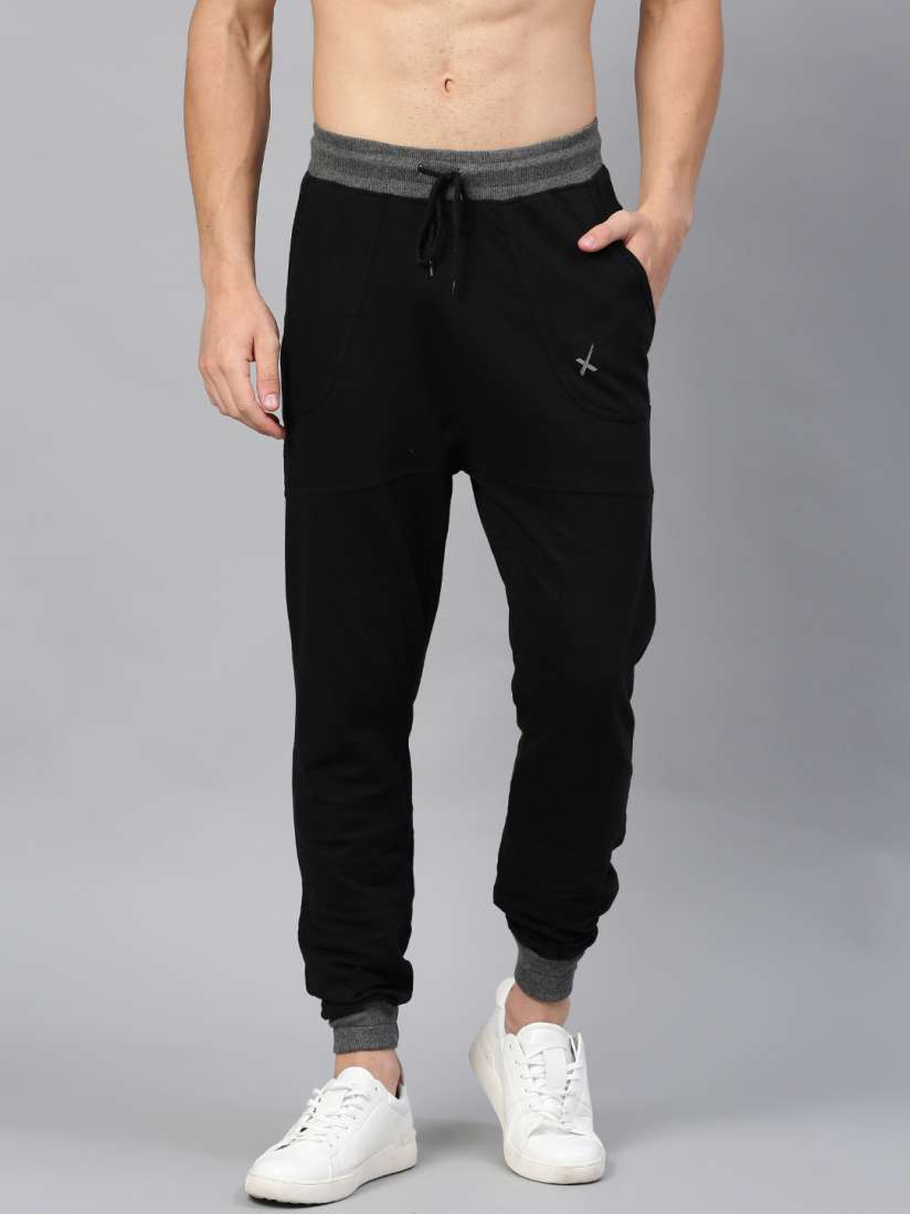 Mens drop crotch track pants discount