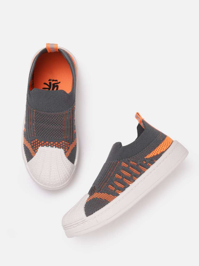 Buy YK Boys Woven Design Slip On Sneakers Casual Shoes for Boys 20904790 Myntra