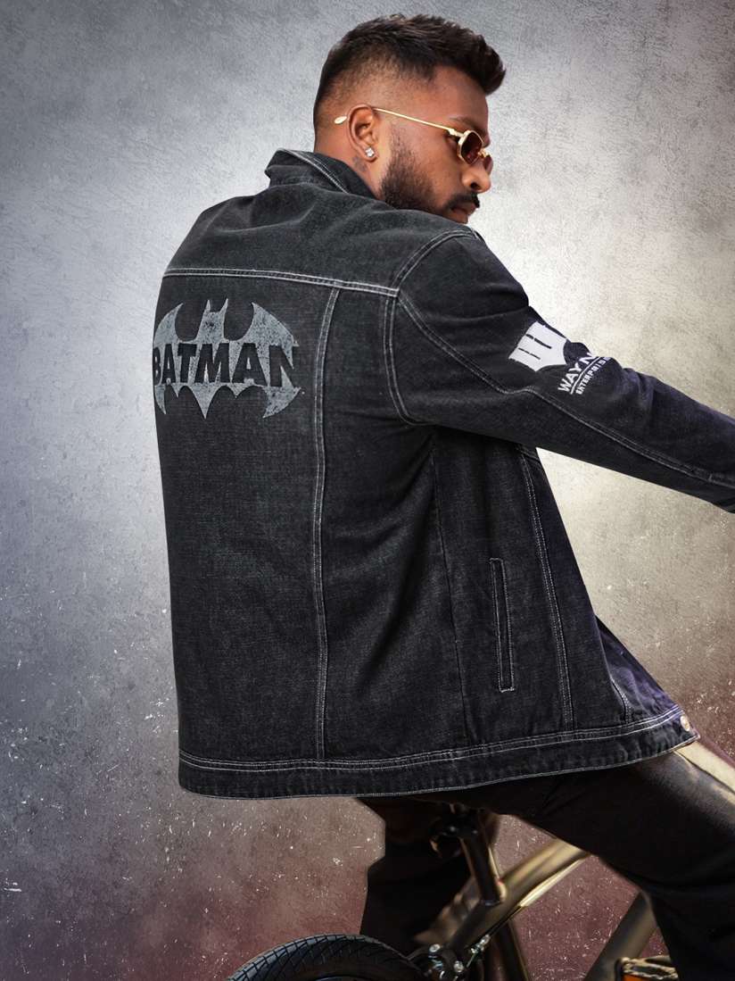 Buy The Souled Store Men Black Denim Jacket Jackets for Men 20918806 Myntra