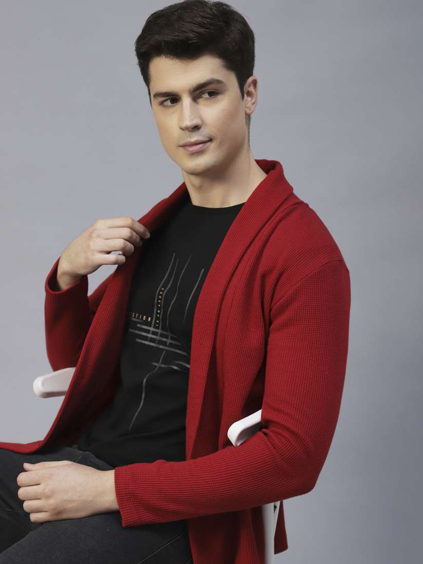 Maroon shrug on sale