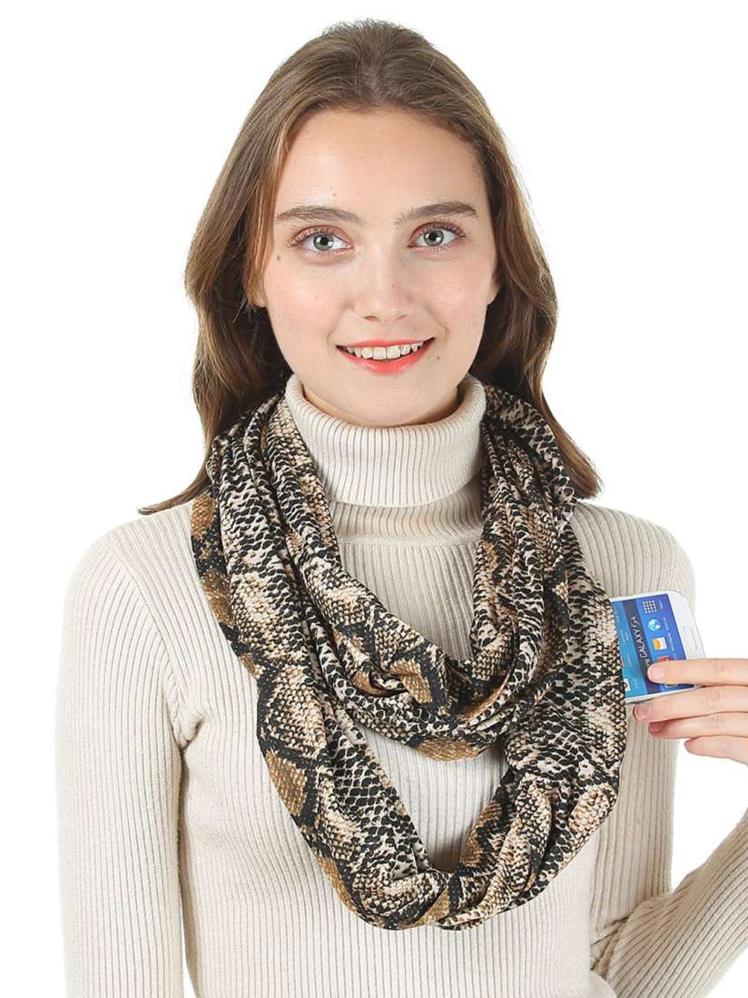 Buy JC Collection Women Brown White Scarf Scarves for Women 20923594 Myntra