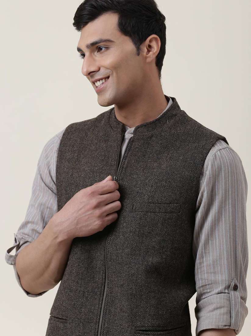 Modi jacket fabindia discount