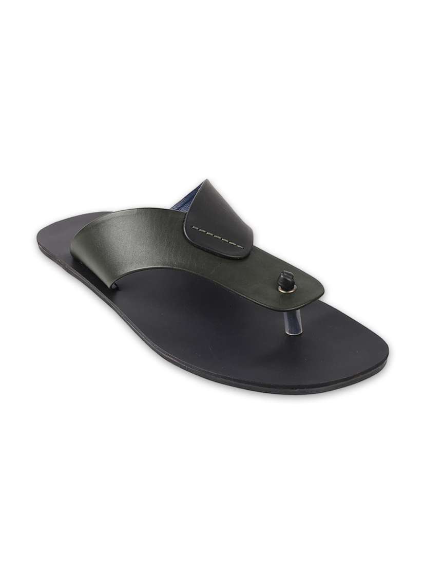 Buy Metro Men Black Leather Comfort Sandals Sandals for Men 20928870 Myntra