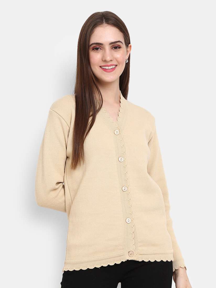 Womens fleece cardigan sweater 2025