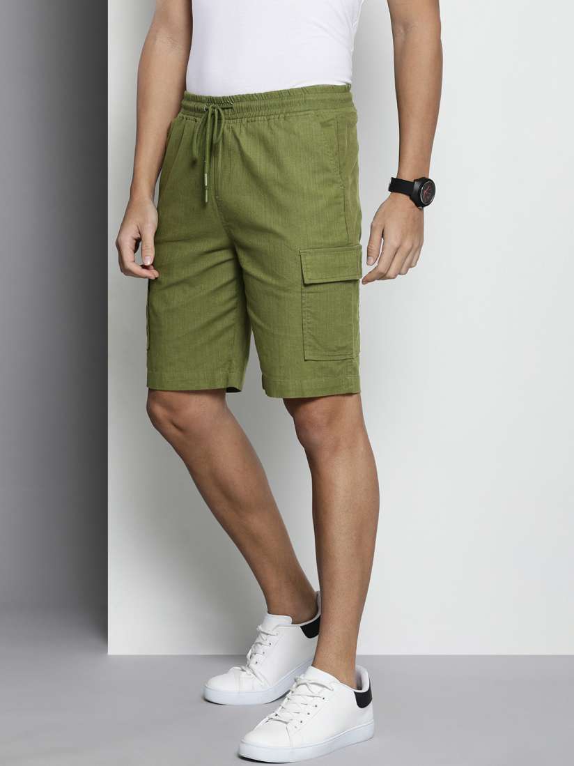 Men's linen cargo shorts shop