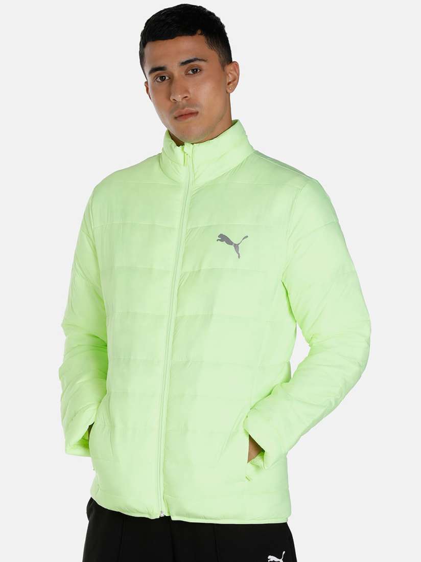 Buy Puma Men Lime Green Outdoor Puffer Jacket Jackets for Men 20935976 Myntra