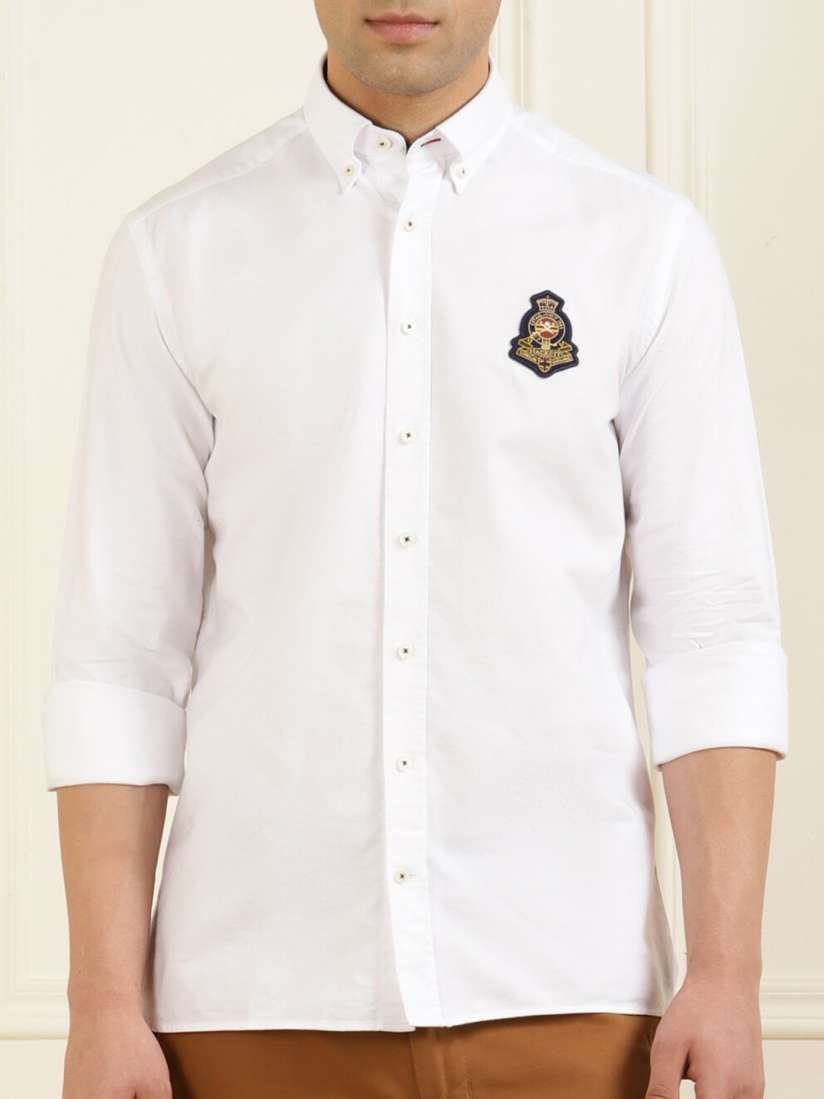 Buy HACKETT LONDON Men White Comfort Pure Cotton Casual Shirt Shirts for Men 20941498 Myntra