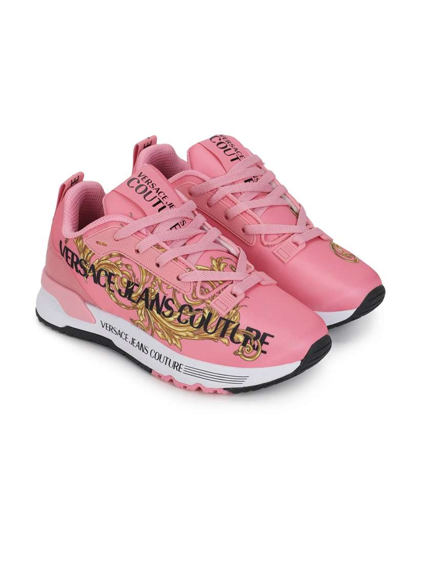 Buy Versace Jeans Couture Women Pink Printed Sneakers Casual Shoes for Women 20947104 Myntra