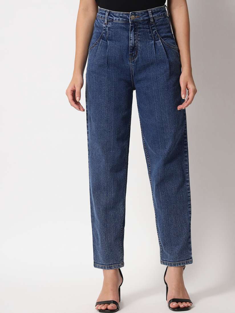 Jeans online womens myntra shop