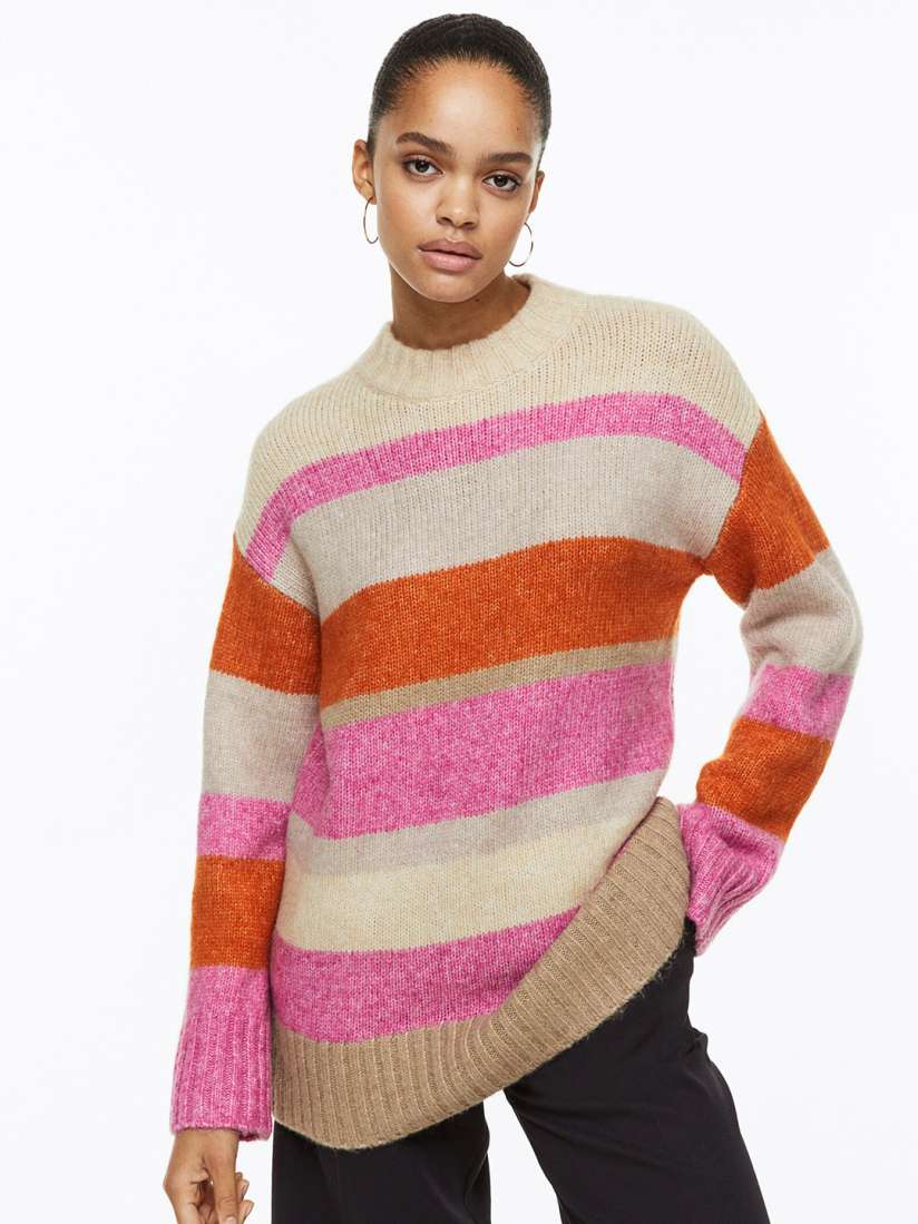 H&m beige jumper clearance