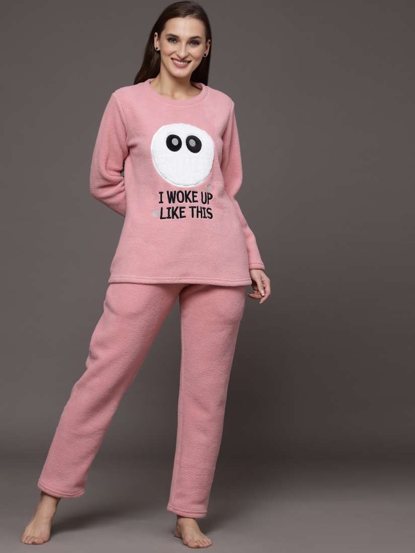 Sweet dreams winter night suits outlet