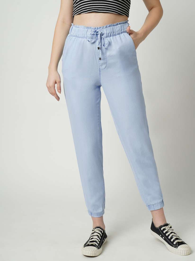 Buy Kraus Jeans Women Blue Cotton Jeggings Jeggings for Women 20968174 Myntra