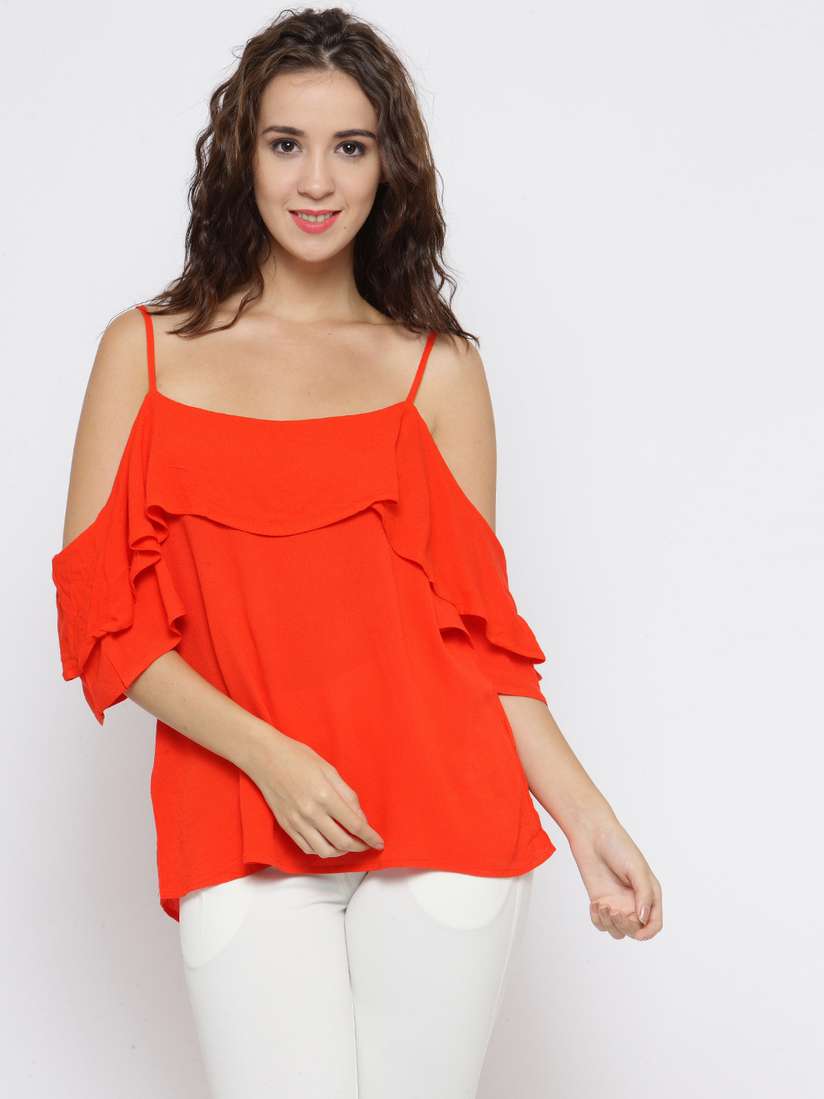 forever 21 red off the shoulder top