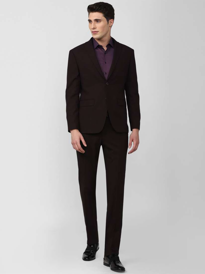 Peter england black suit on sale
