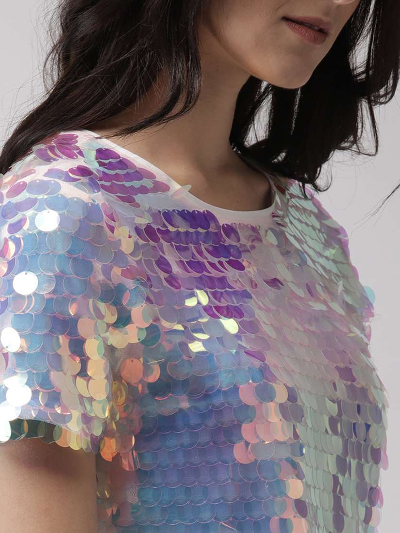 Embellished Tops Purple Tops Forever 21 Forever 21 Pink Crop Top