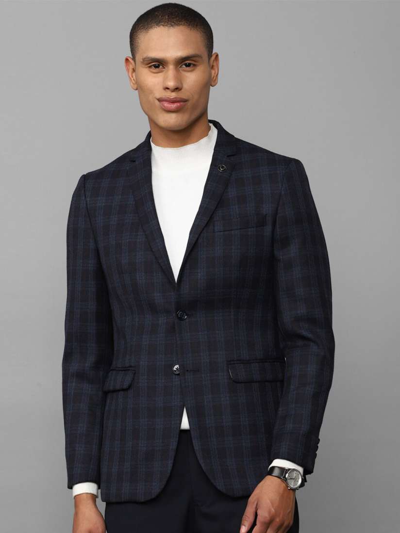 Allen solly blue blazer shop