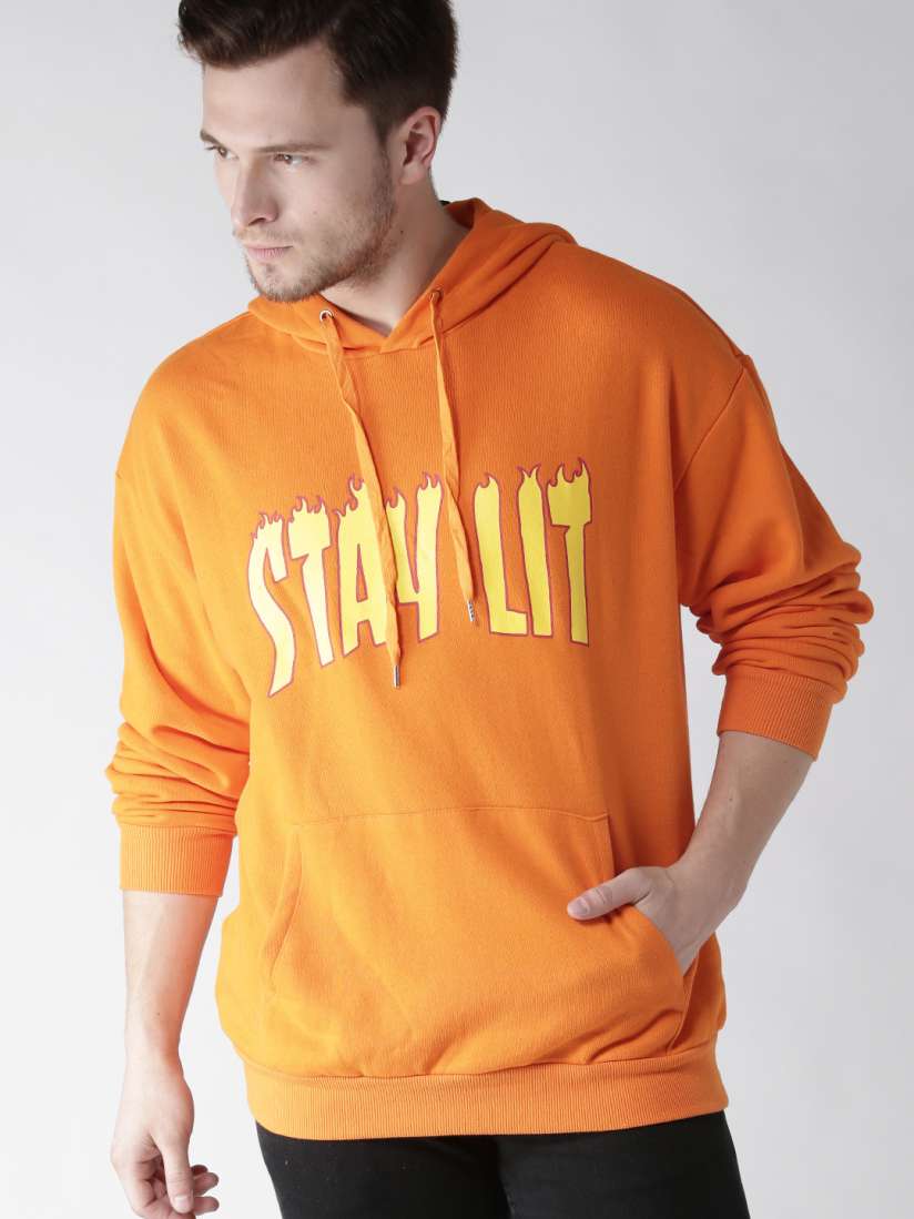 Forever 21 orange hoodie store