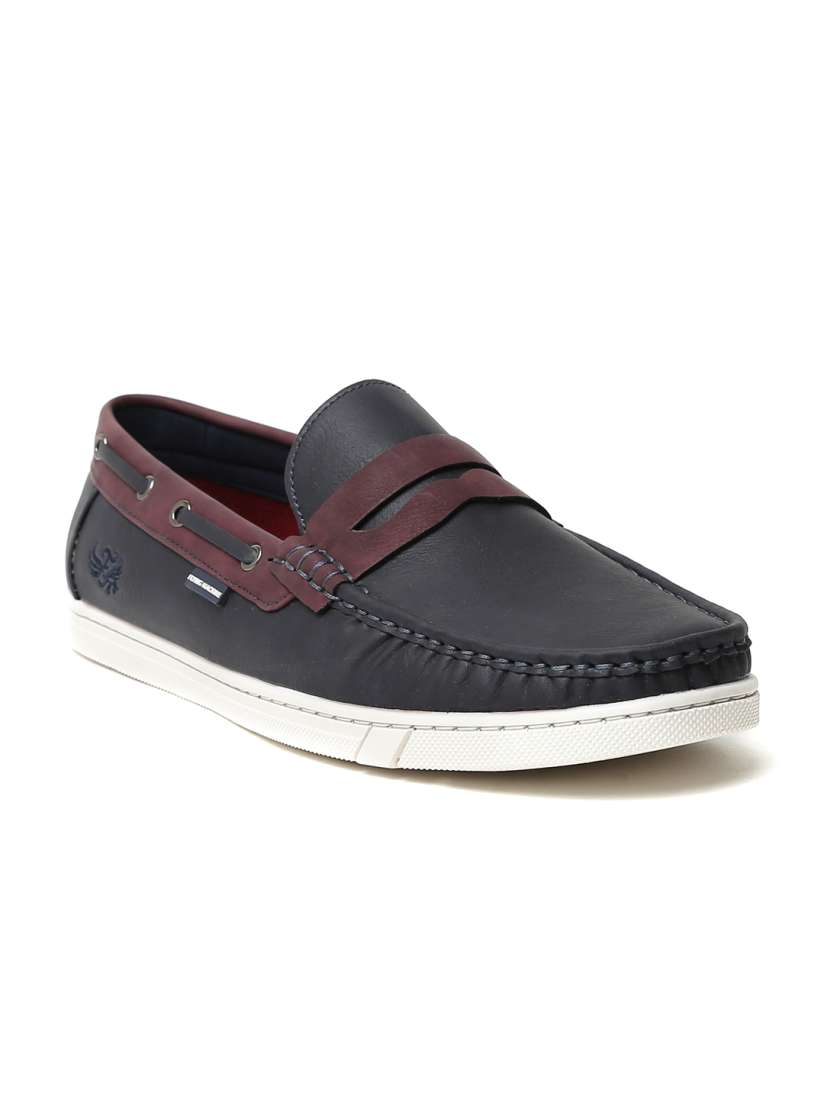 Buy Flying Machine Men Navy Blue Penny Loafers Casual Shoes for Men 2099292 Myntra
