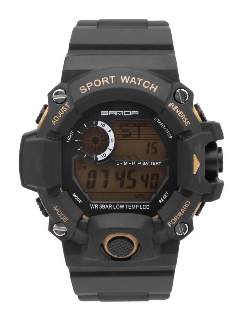 Buy SANDA Men Orange Digital Watch S326GBK Watches for Men 2099514 Myntra