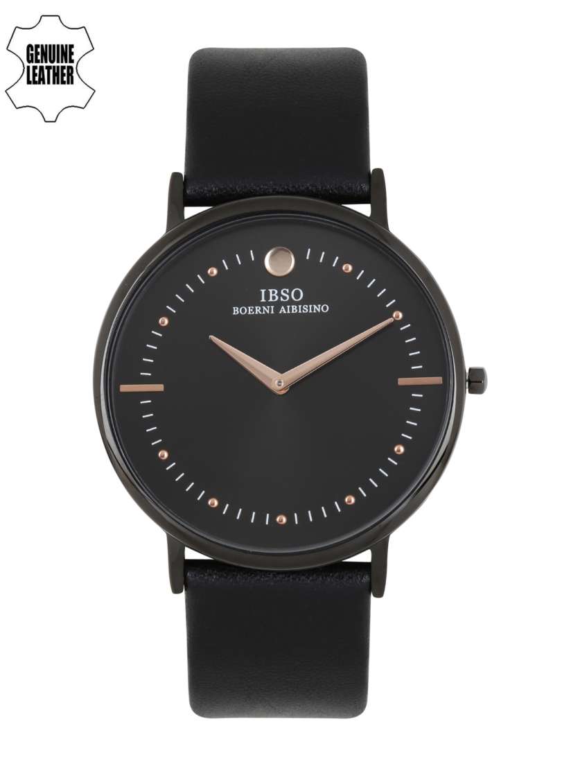 Buy IBSO Men Black Analogue Watch 16151GBK Watches for Men 2099558 Myntra