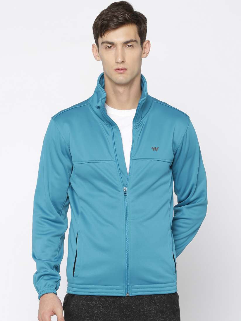 Buy Wildcraft Men Blue Solid Sporty Soft Jacket Jackets for Men 2099808 Myntra