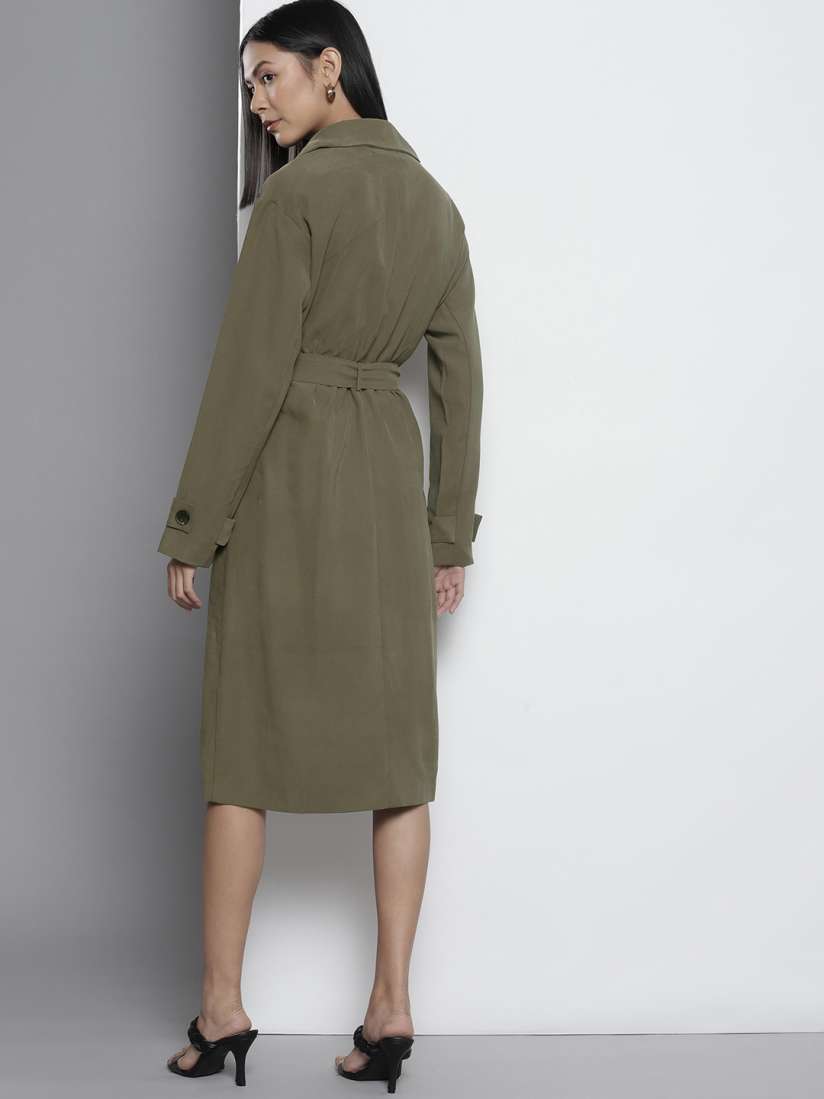 Buy DOROTHY PERKINS Longline Lightweight Duster Overcoat Coats for Women 21008920 Myntra