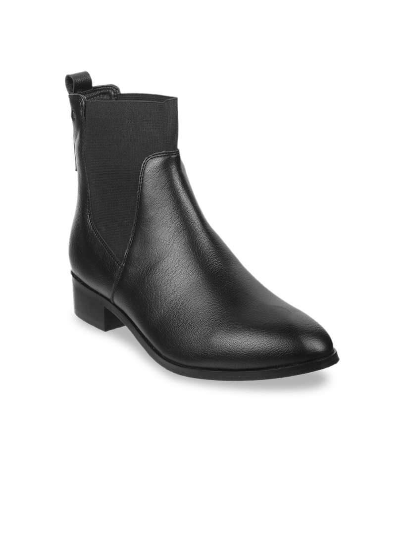 Buy Mochi Women High Top Chelsea Boots Boots for Women 21012648 Myntra