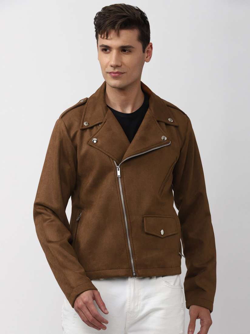 Forever 21 mens biker jacket top
