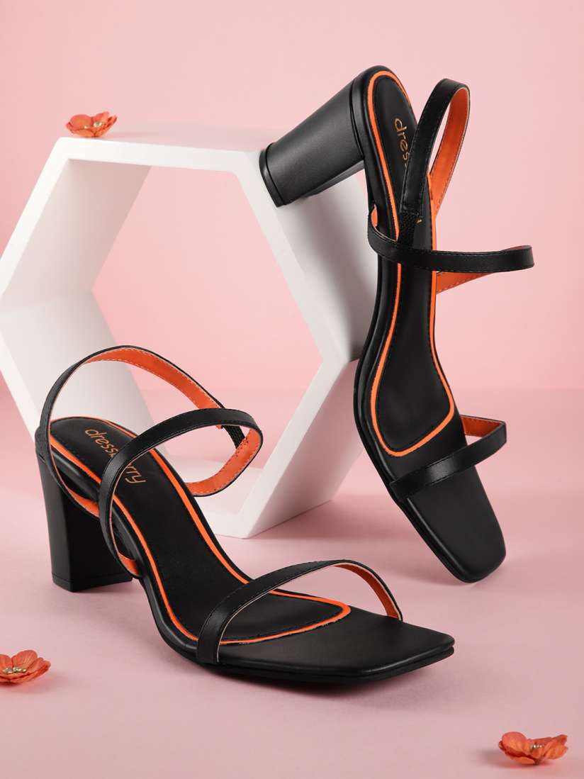 Buy DressBerry Women Open Toe Block Heels Heels for Women 21022034 Myntra