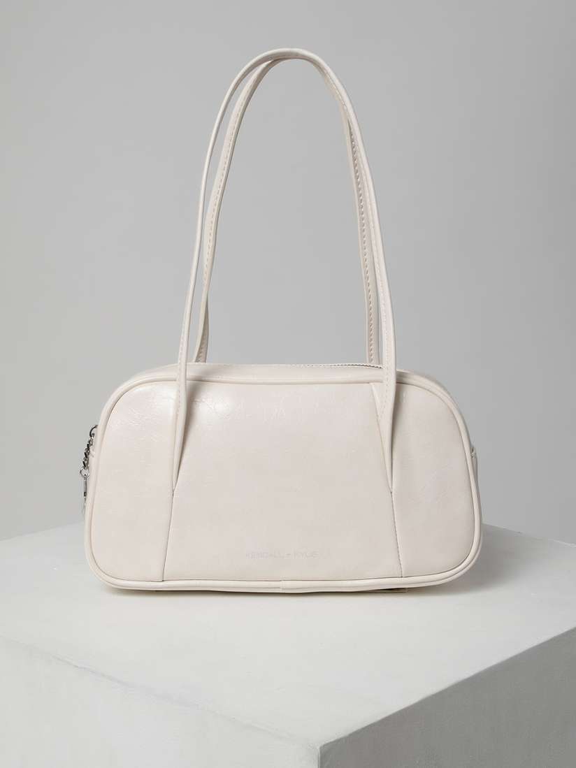 Kendall Kylie Crossbody Bag White Kendall Kylie For Madden Girl Chain Strap Crossbody Bag White