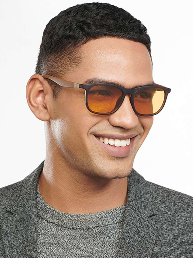 Yellow lens wayfarer sunglasses cheap