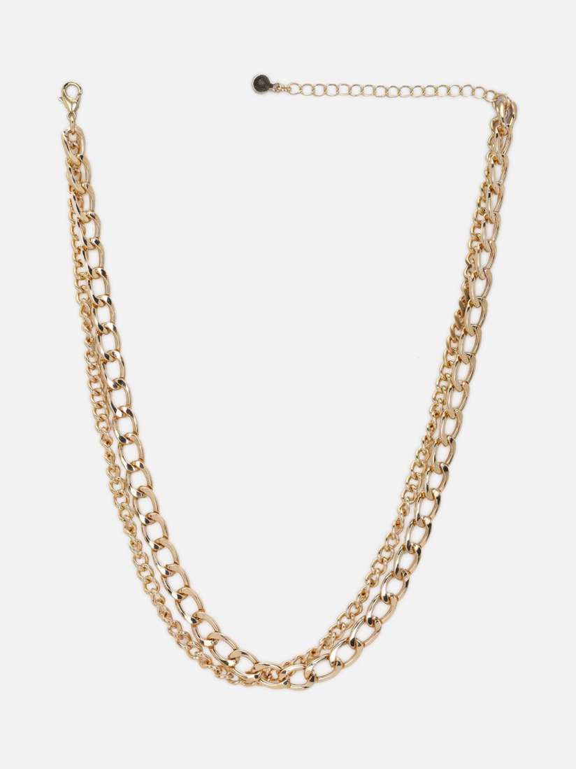 Buy FOREVER 21 Women Gold Toned Necklace Necklace and Chains for Women 21036148 Myntra