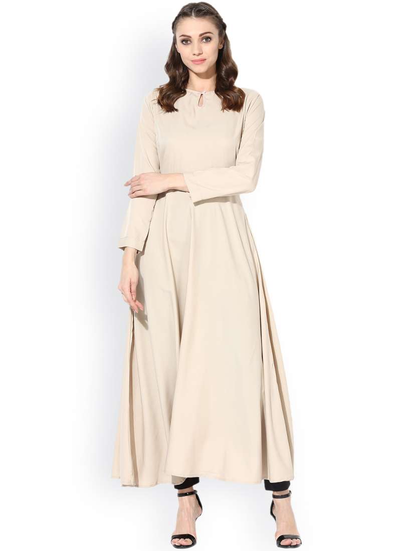Solid anarkali kurta shop