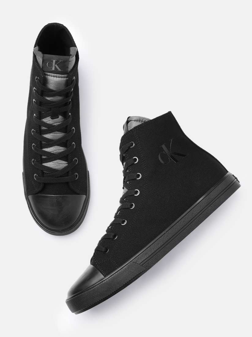 calvin klein high tops black