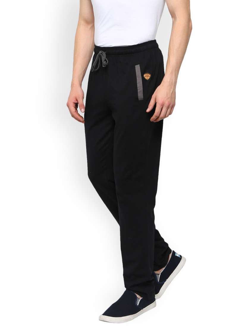 Buy Zoiro Black Track Pants Track Pants for Men 2104745 Myntra