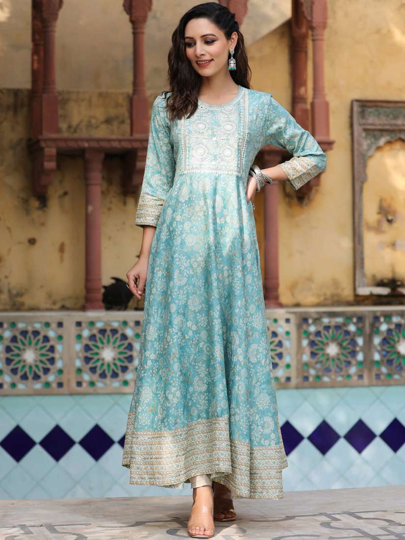 Rain and rainbow maxi dress online
