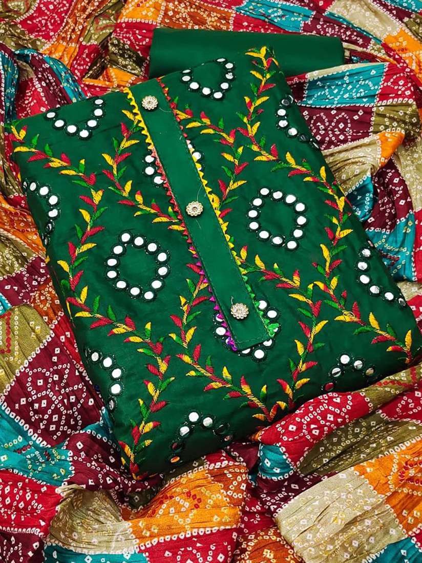 Myntra dress material cotton top