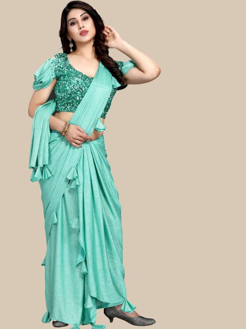 Myntra party wear sarees clearance