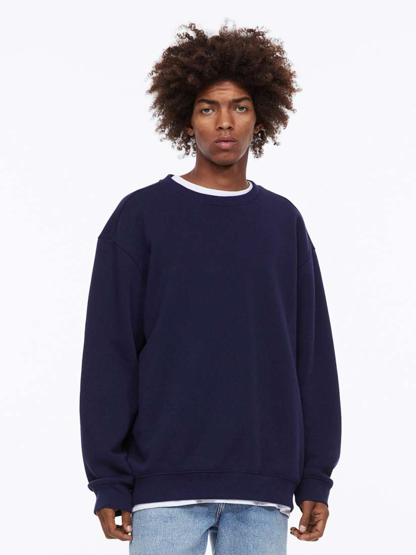 Buy H M Relaxed Fit Sweatshirt Sweatshirts for Men 21072486 Myntra