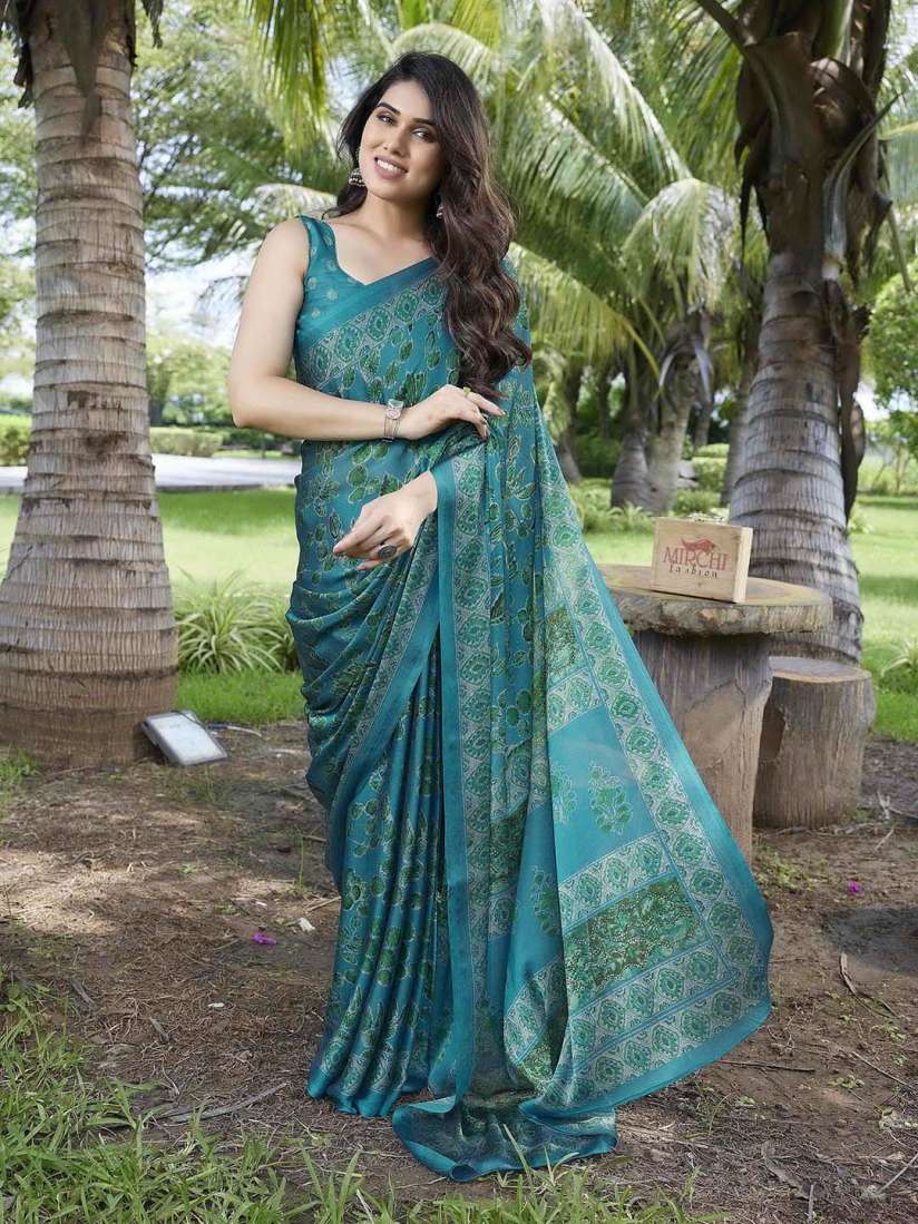 Floral sarees myntra hotsell