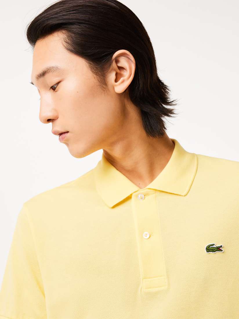Buy Lacoste Men Yellow L.12.12 Polo Tshirts for Men 2107833 Myntra