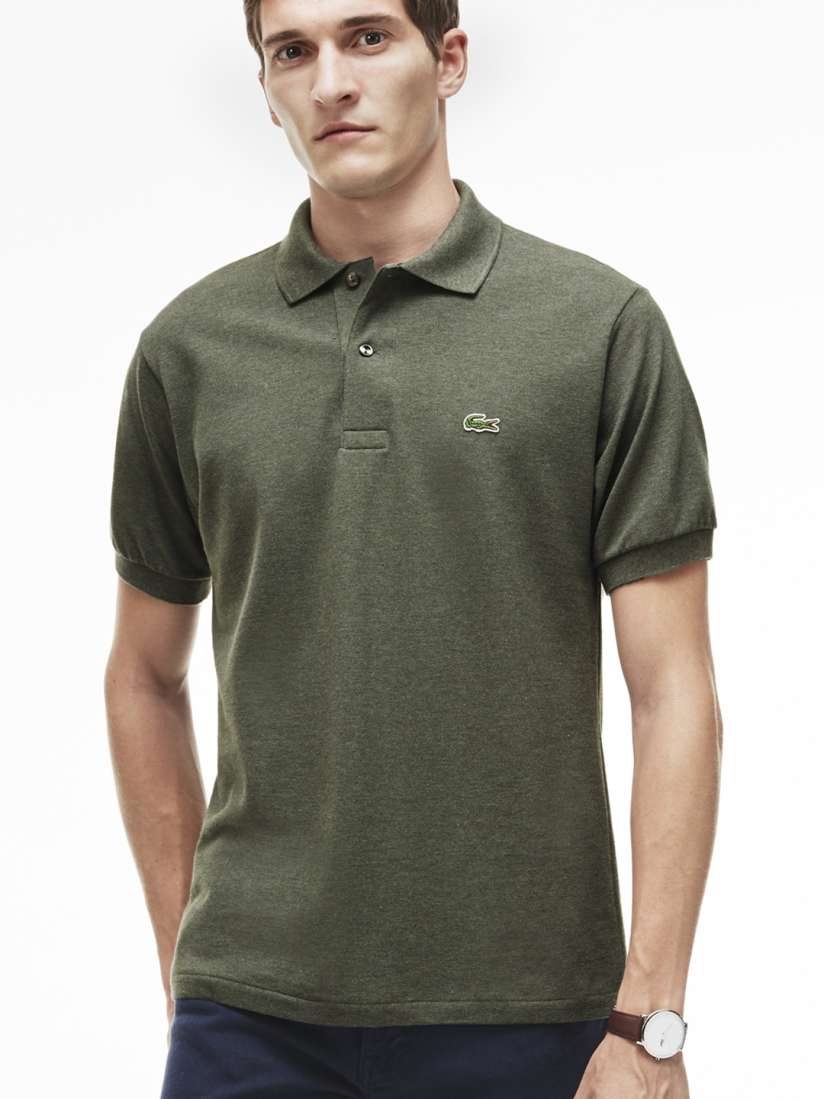 Lacoste olive green polo clearance