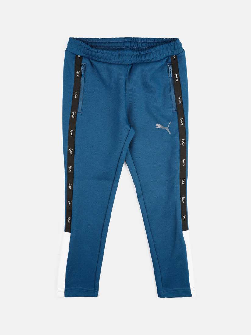 Buy one8 x PUMA Boys Printed Slim Fit Cotton Track Pants Track Pants for Boys 21084846 Myntra