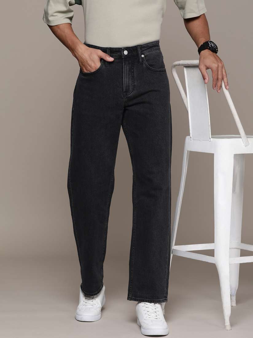 Calvin klein jeans men's straight fit jean top