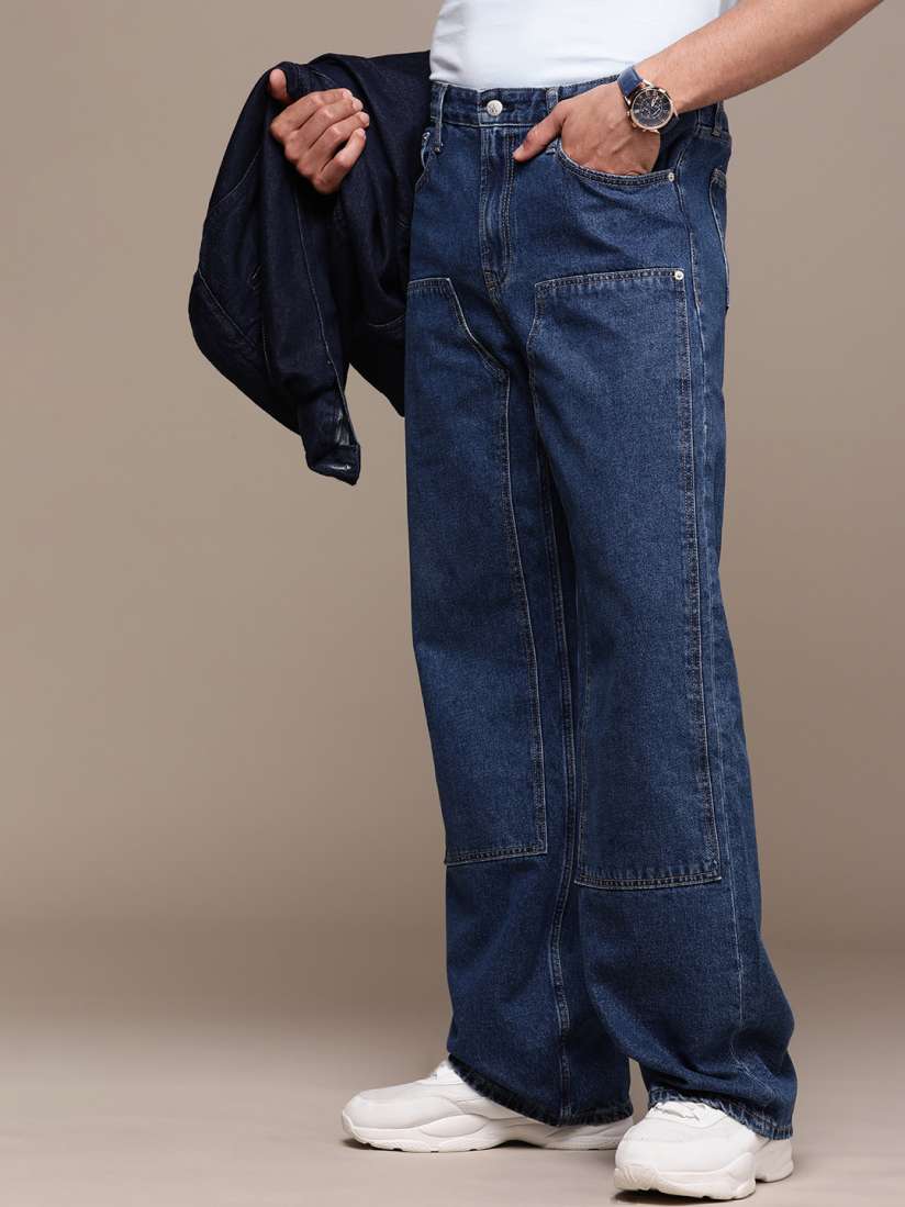 Calvin klein relaxed fit jeans mens clearance