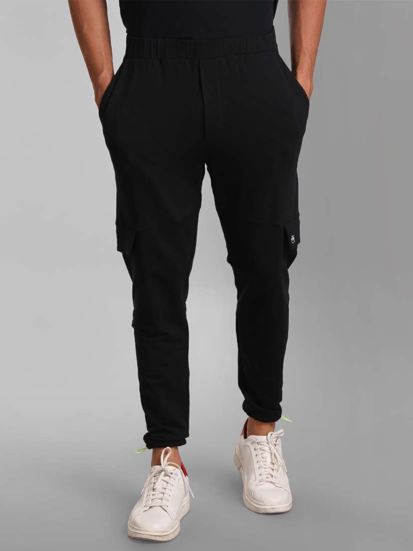 Buy KZ07 By Kazo Men High Rise Cotton Joggers Trousers Trousers for Men 21097966 Myntra