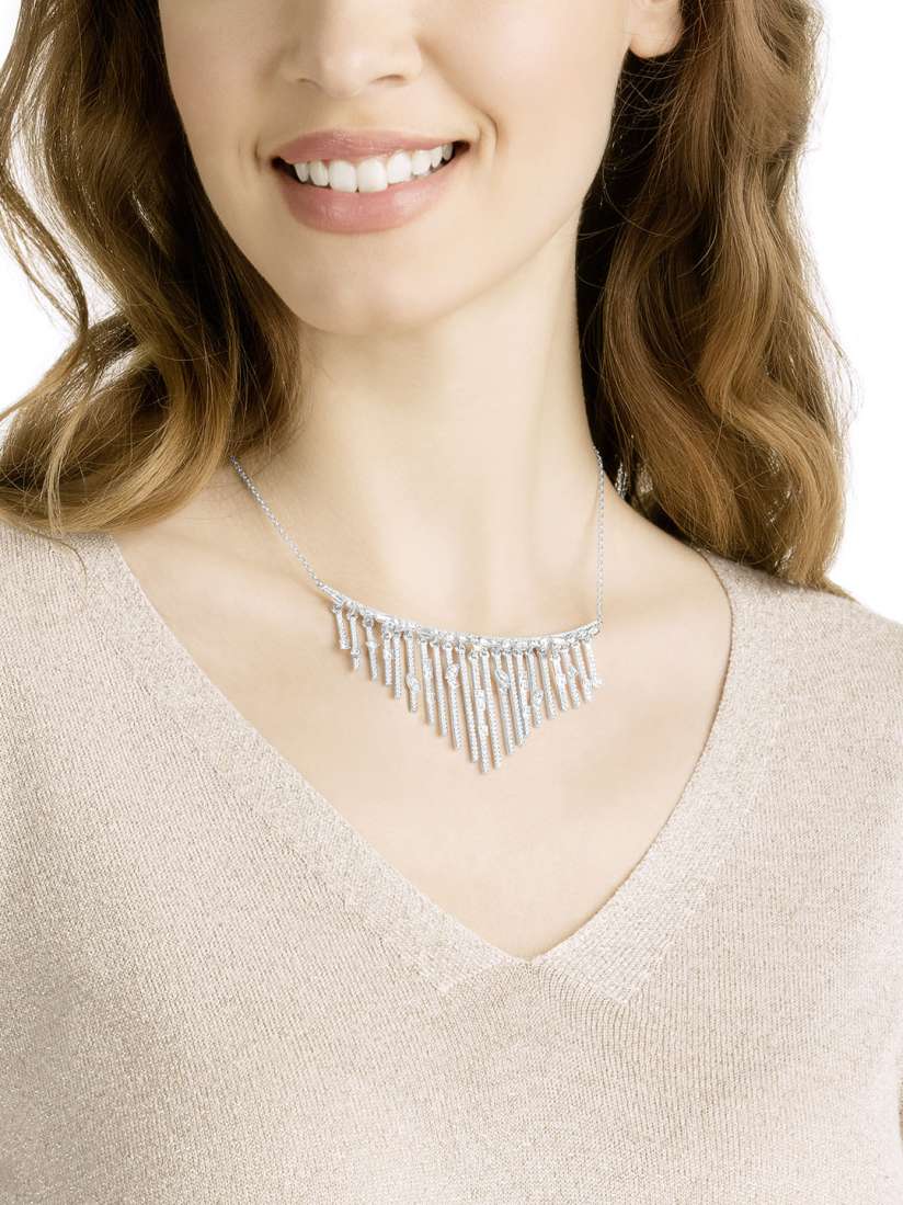 Buy SWAROVSKI Henrietta Pave Necklace Necklace and Chains for Women 2110216 Myntra