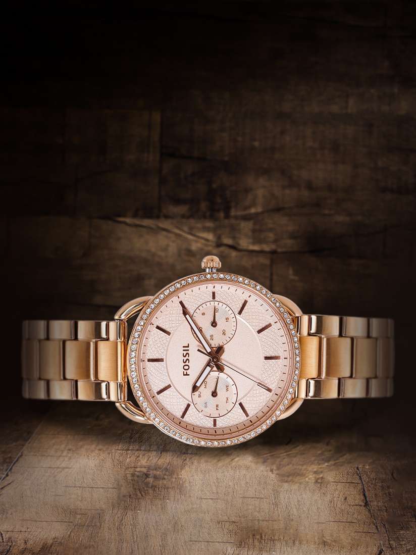 Buy Fossil TAILOR Women Gold Analogue Watch ES4264 Watches for Women 2111141 Myntra