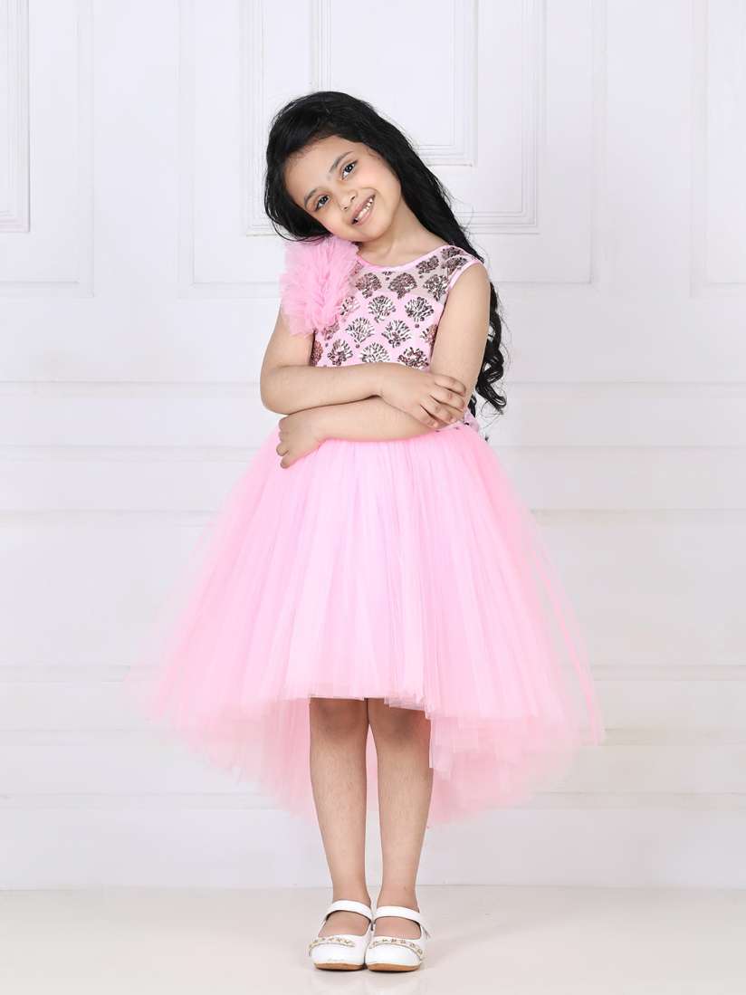 Buy Toy Balloon kids Girls Embellished Net Dress Dresses for Girls 21113354 Myntra