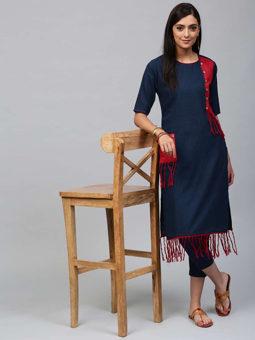 Aks women's straight kurta shop